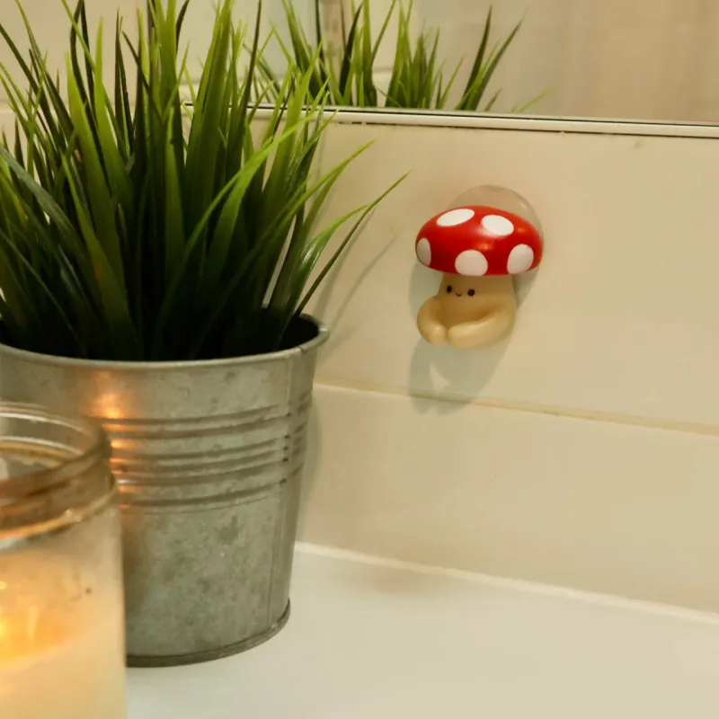 Porte-brosse à dents champignon