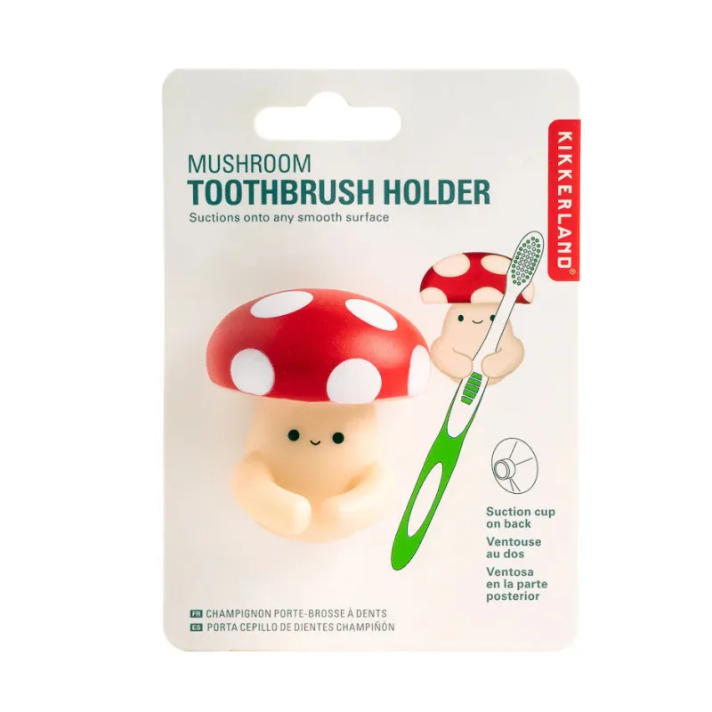 Porte-brosse à dents champignon