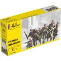 Infanterie française 1/72 Figurines Plastique Heller