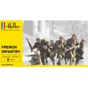 Infanterie française 1/72 Figurines Plastique Heller
