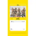 British Infantry 1/72 Heller Plastic Model Figures