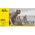 Infanterie allemande 1/72 Figurines Plastique Heller
