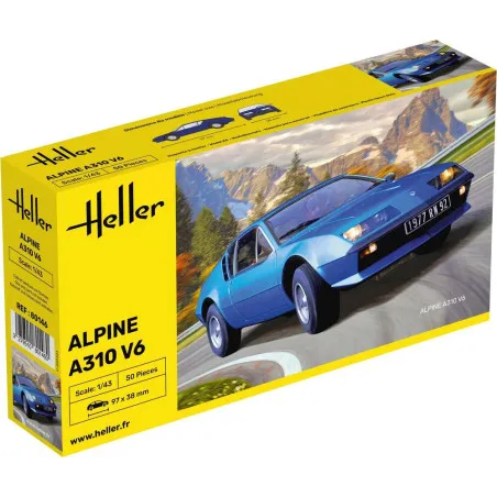 Alpine A310 1/43 Maquette Plastique Heller