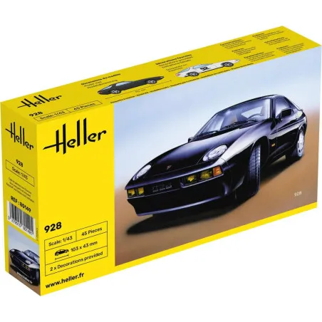 Porsche 928 1/43 Maquette Plastique Heller