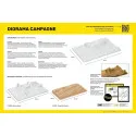 Heller Countryside Diorama Base 1/35 Scenic Accessory