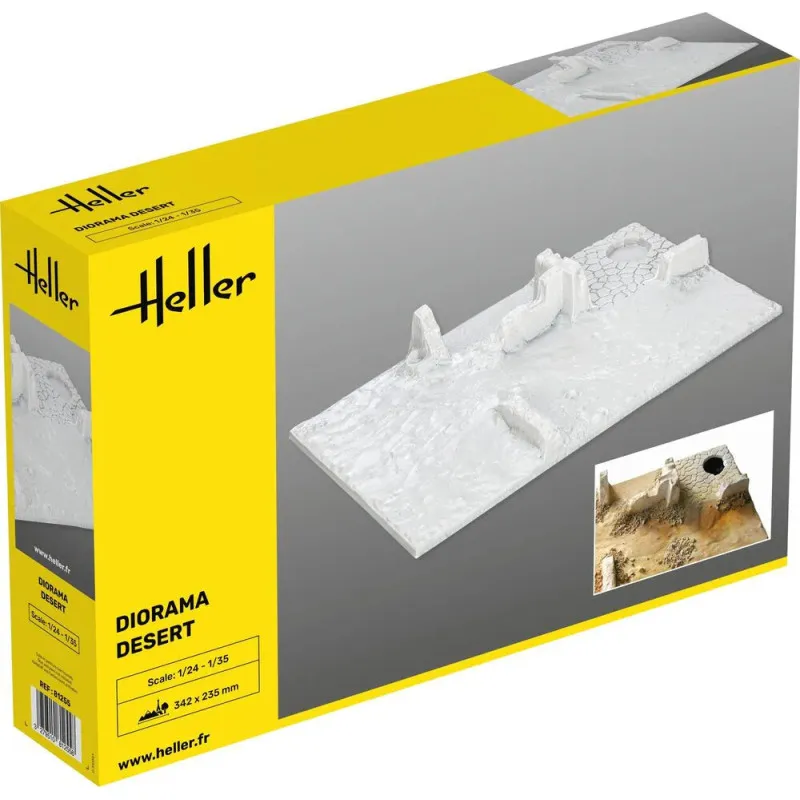 Heller Desert Diorama Base 1/35 Accessory