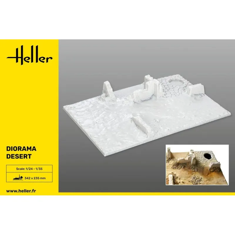 Heller Desert Diorama Base 1/35 Accessory