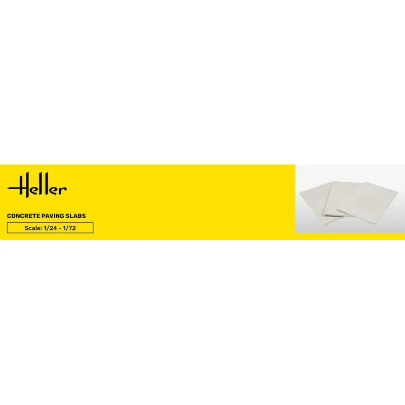 Heller Concrete Paving Slabs Diorama Base