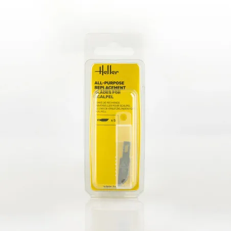 Lames de rechange pour scalpel (5 pièces) Heller