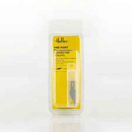 Heller Fine-Point Replacement Scalpel Blades 5 pcs