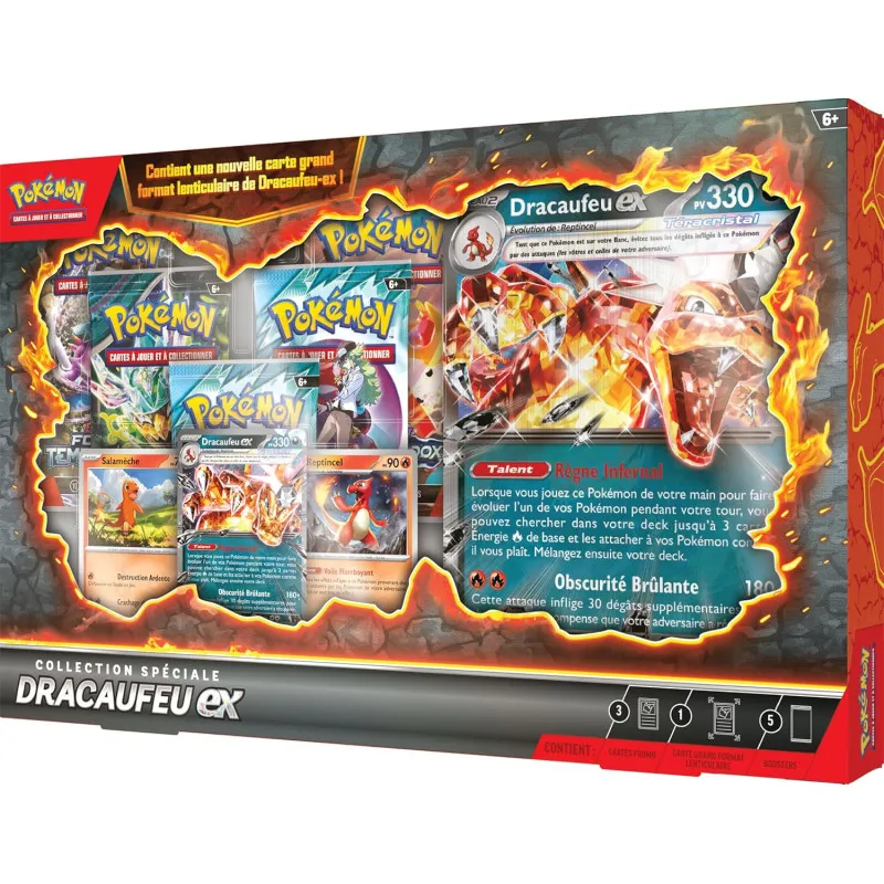 Collection Spéciale Dracaufeu-ex Pokémon JCC EV09