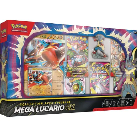 Coffret Collection Méga-Lucario-ex Pokémon JCC