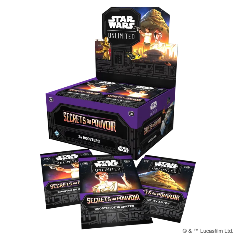 Star Wars Unlimited Booster – Secrets du pouvoir