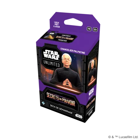 Star Wars Unlimited Deck Palpatine – Secrets du pouvoir