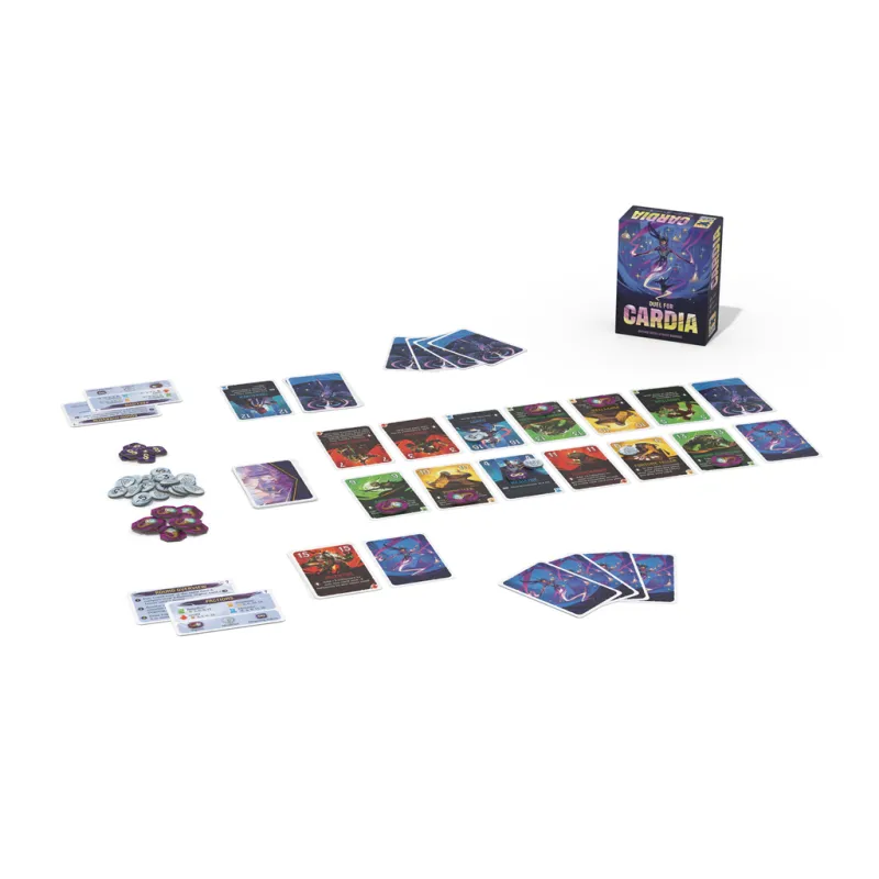 Duel pour Cardia – Jeu de cartes stratégique à 2 joueurs