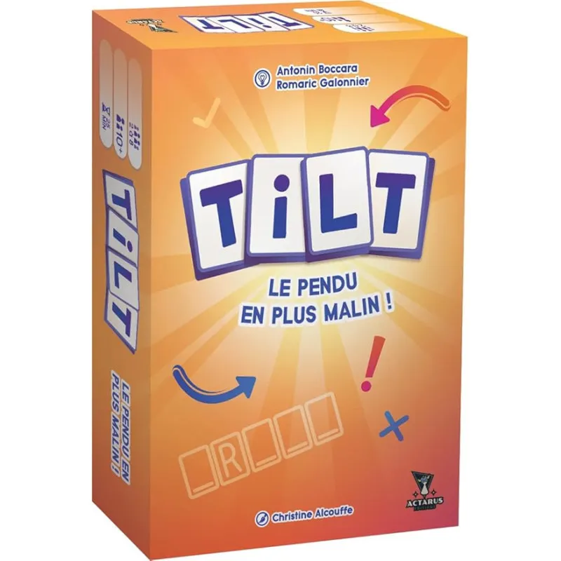 Tilt – Jeu coopératif de lettres et déduction