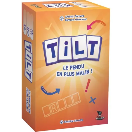 Tilt – Jeu coopératif de lettres et déduction