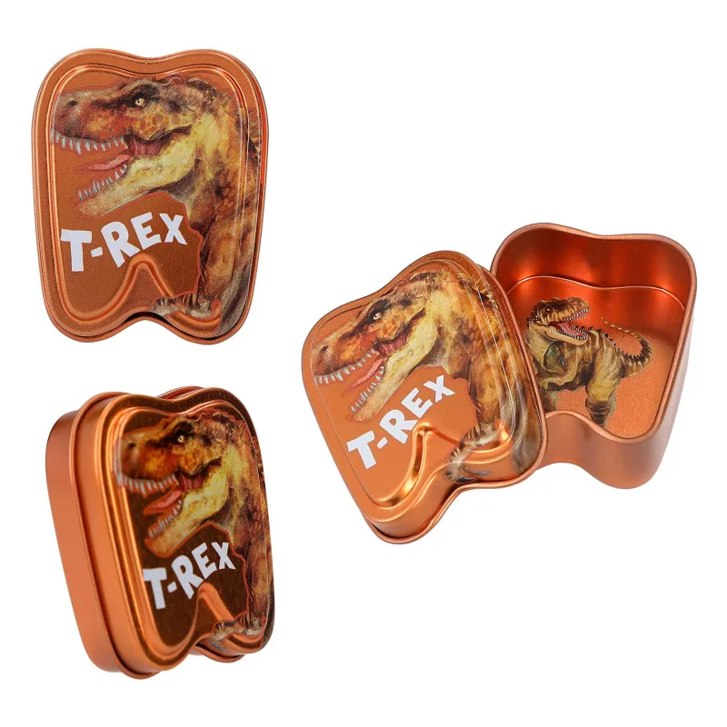 Tin tooth box - Dino World