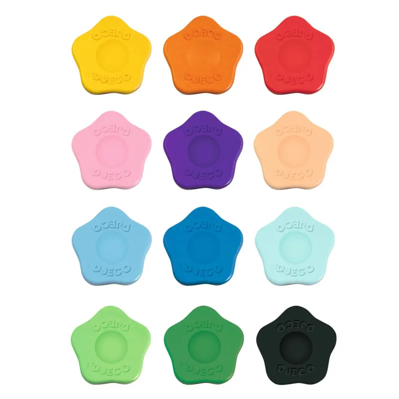 Acheter 12 flower crayons for toddlers - Pens, pencils, ... - DJECO...