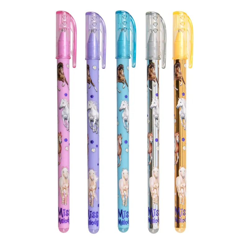 Set de crayons gel pailletés - Miss Melody