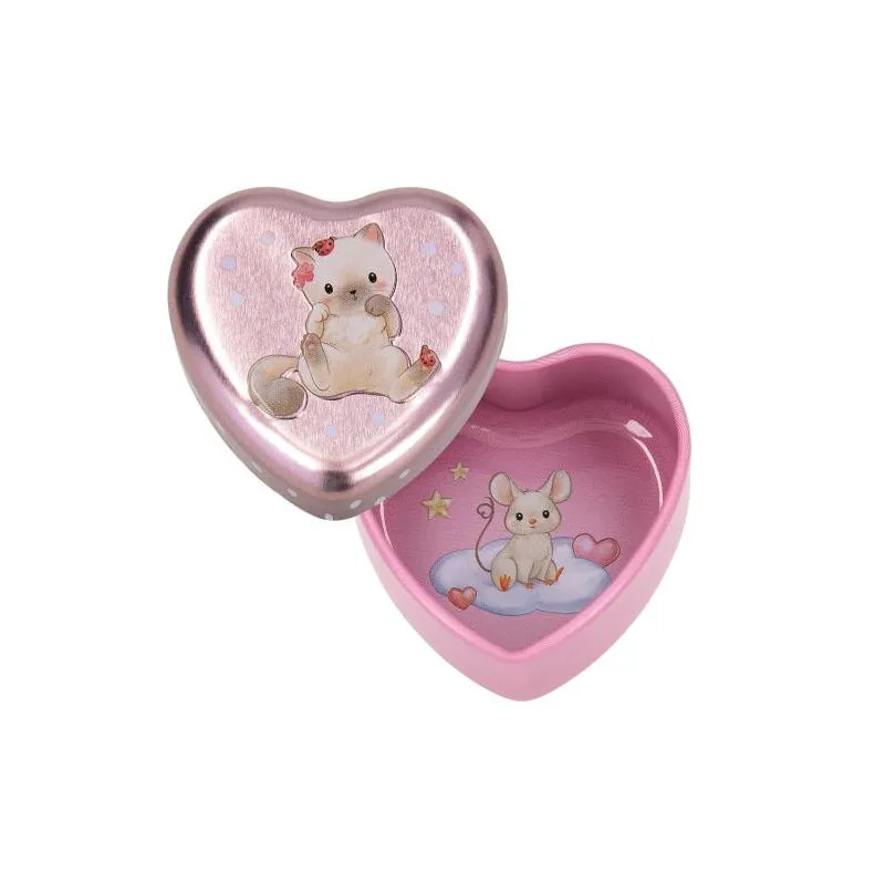 Heart-shaped tin box - Princess Mimi