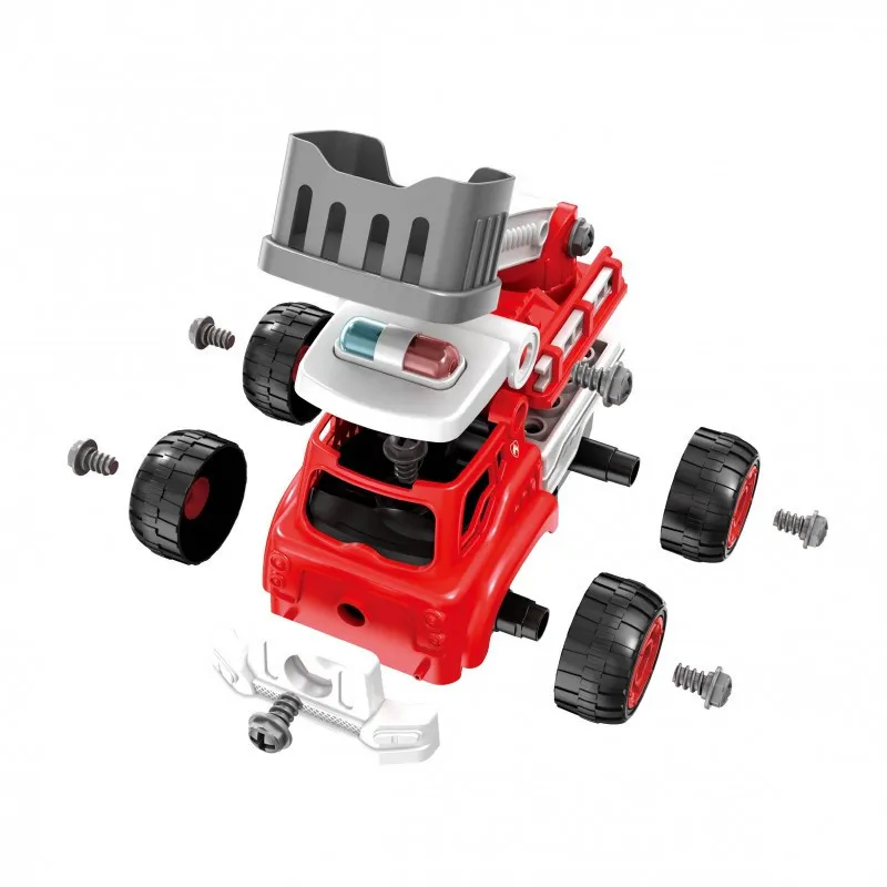 Buki Junior Engineer RC Fire Truck Build Kit (Age 3+)