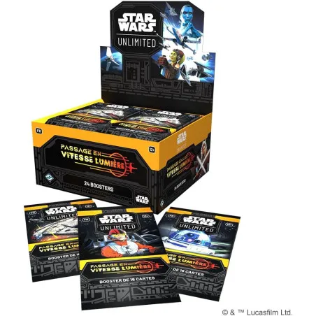 Star Wars Unlimited Booster – Passage en vitesse lumière