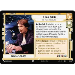 Star Wars Unlimited Deck Han Solo – Passage en Vitesse Lumière