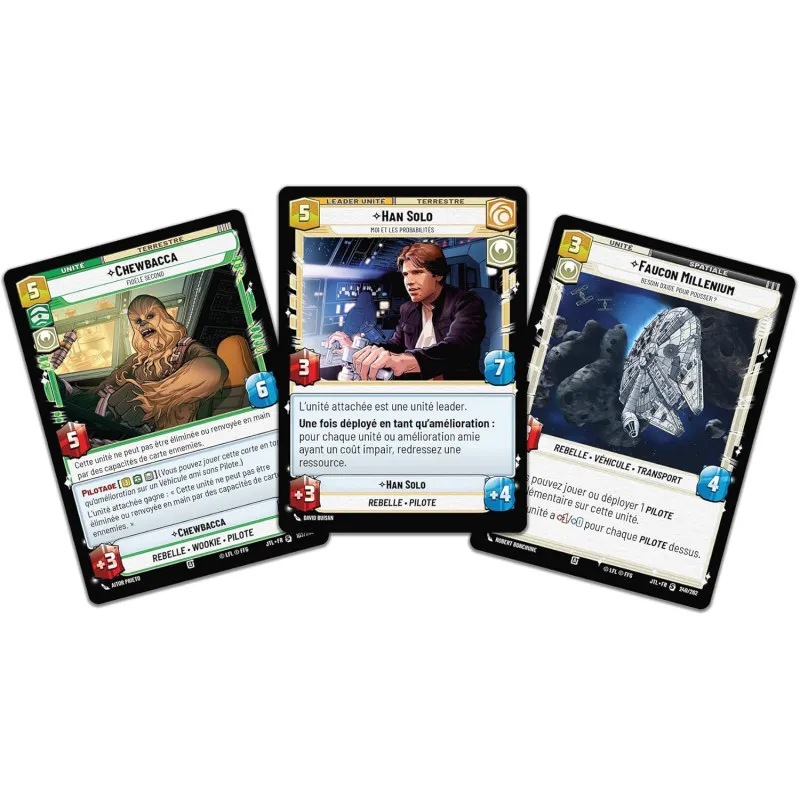 Star Wars Unlimited Deck Han Solo – Passage en Vitesse Lumière