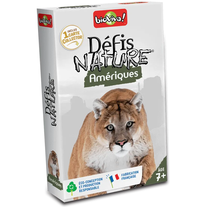 Défis Nature – Amériques – jeu éducatif Bioviva dès 7 ans
