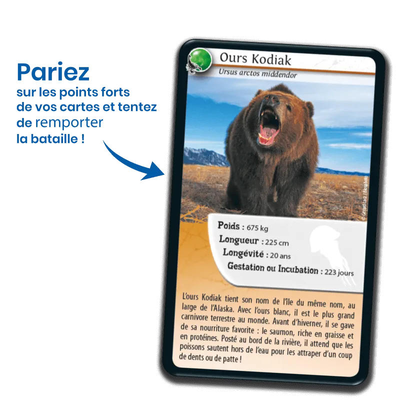 Défis Nature – Animaux redoutables – jeu éducatif Bioviva