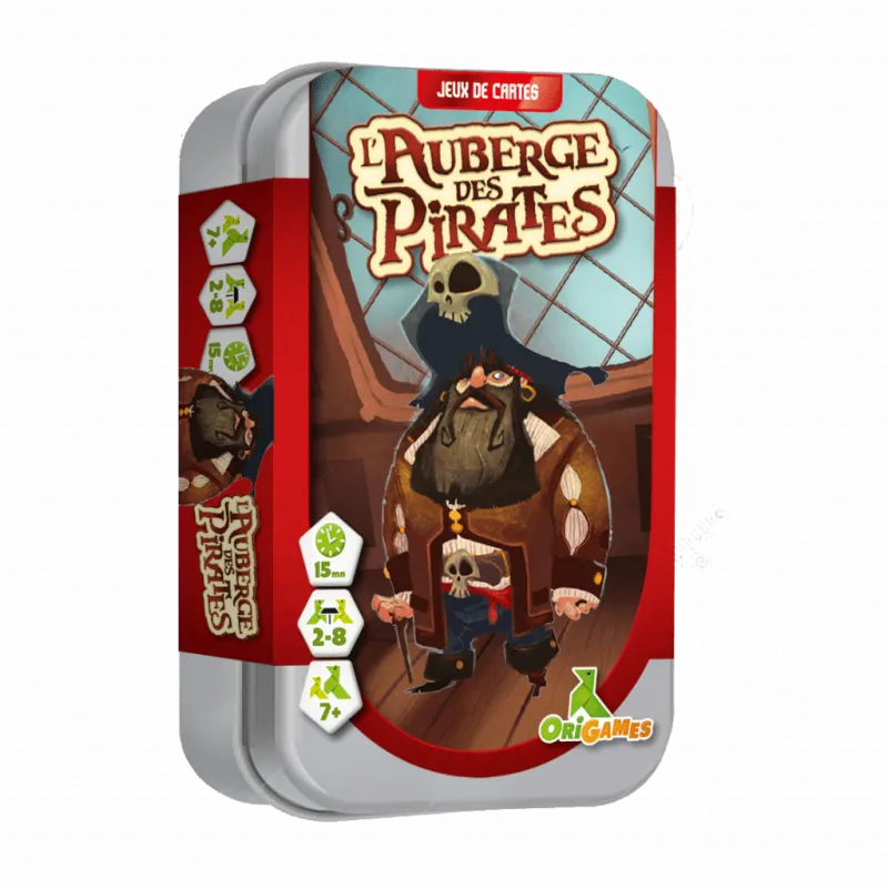 L’Auberge des Pirates – Jeu de cartes bluff & stratégie 2-8 joueurs