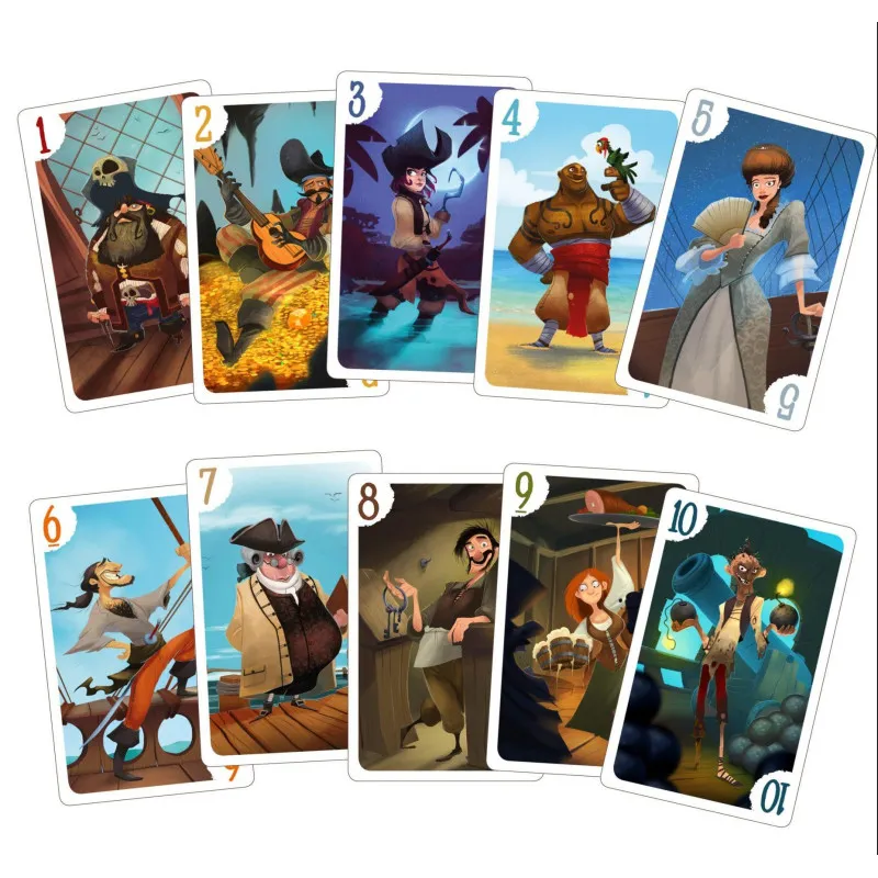 L’Auberge des Pirates – Jeu de cartes bluff & stratégie 2-8 joueurs