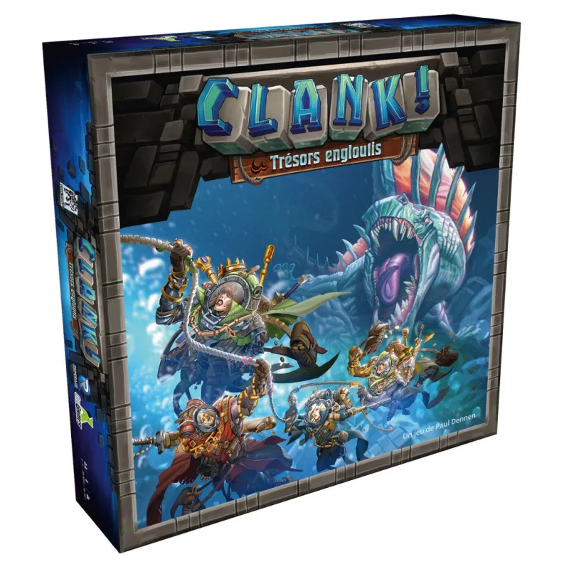 Clank! – Trésors engloutis - Extension jeu de deck-building