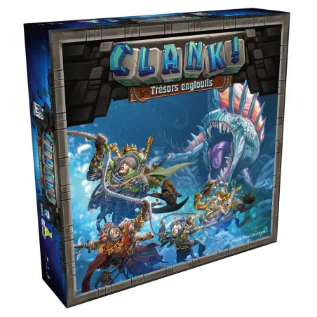 Clank! – Trésors engloutis - Extension jeu de deck-building