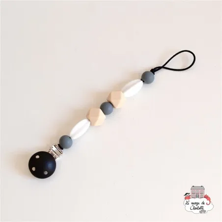 mamiBB Pacifier Clip London - MBB-2136 - mamiBB - Baby bottles and pacifiers - Le Nuage de Charlotte