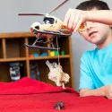 Hélicoptère sauvetage d’animaux Schleich WILD LIFE 42476