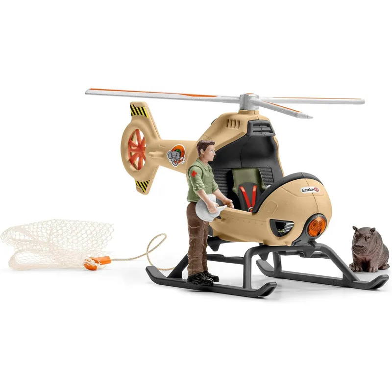 Schleich WILD LIFE Animal Rescue Helicopter 42476 – Playset
