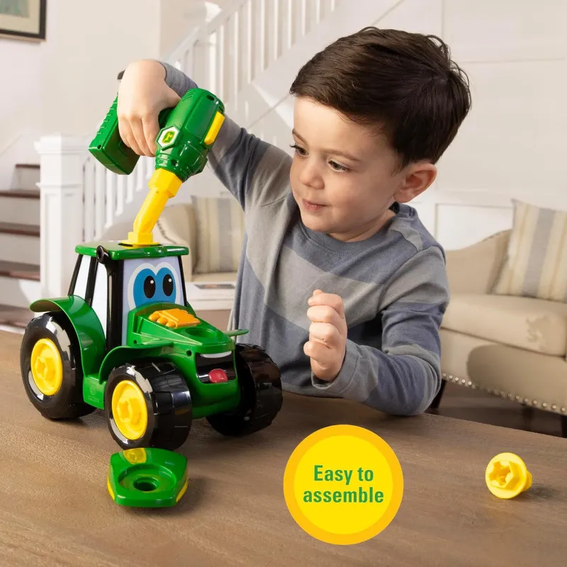 Je construis mon Johnny – Tracteur TOMY 18 mois +