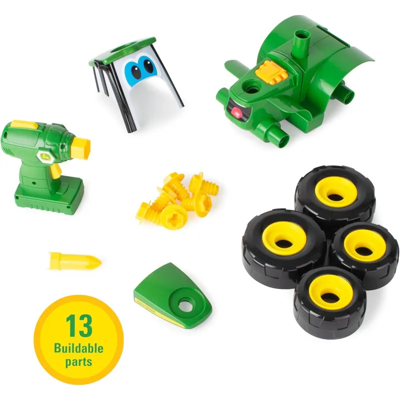Build A Johnny Tractor – TOMY 18m+ Construction Toy