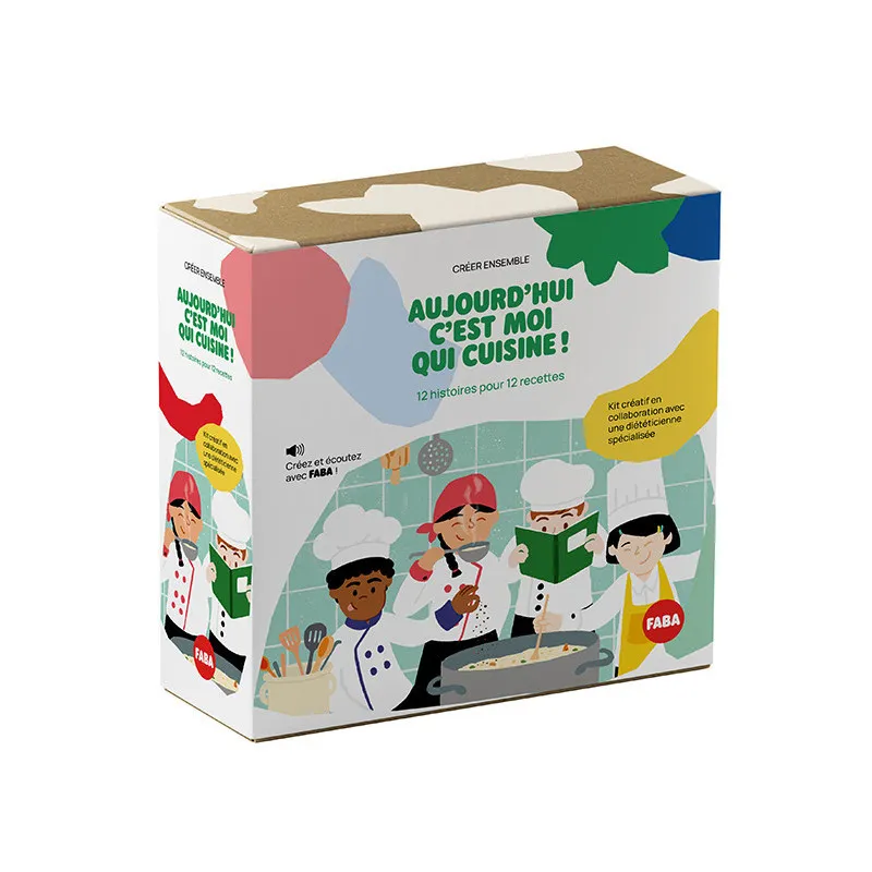 FABA - Aujourd’hui c’est moi qui cuisine ! - Coffret éducatif enfants
