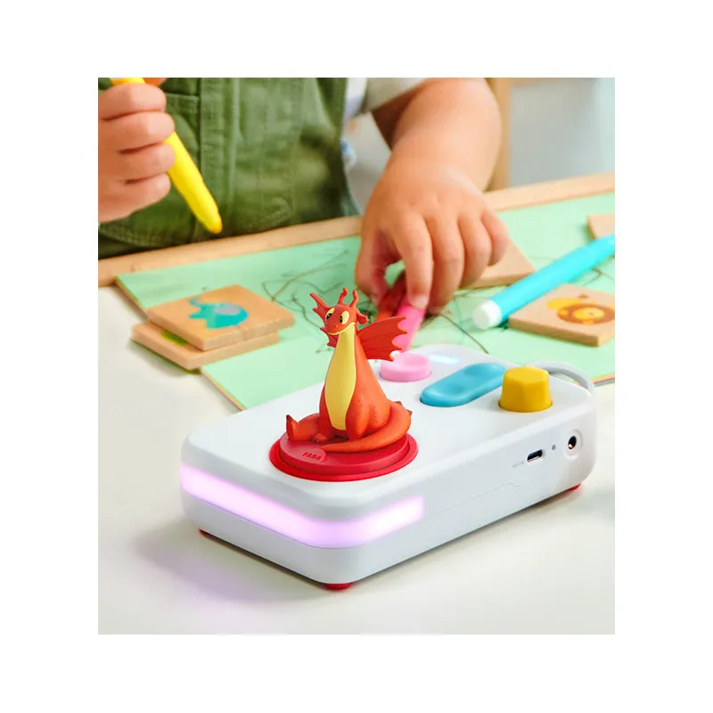 FABA - Lily et Petit Dragon apprenons la politesse - French Audio Figurine