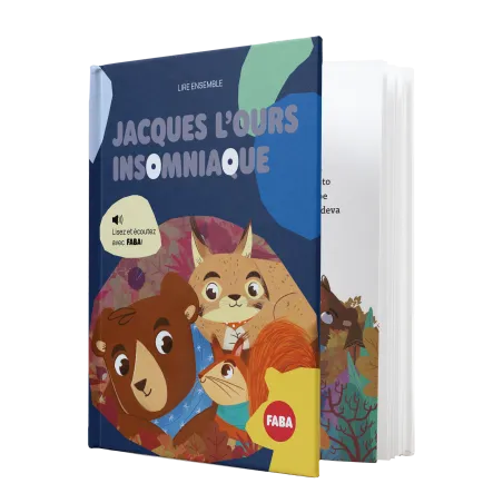 FABA Jacques l’ours insomniaque - French Audio Book