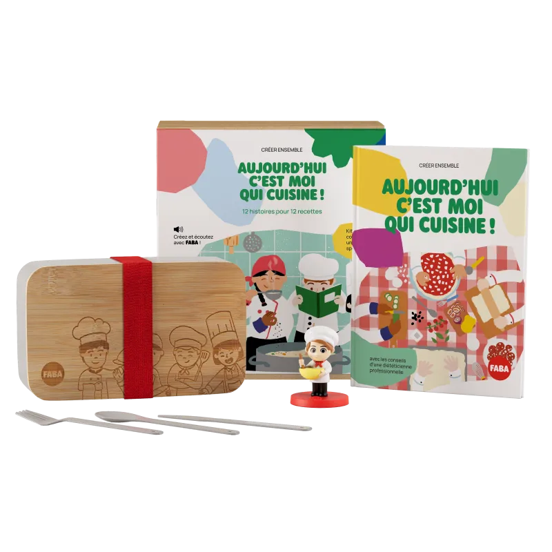 FABA - Aujourd’hui c’est moi qui cuisine ! - Coffret éducatif enfants