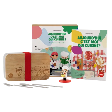 FABA - Aujourd’hui c’est moi qui cuisine ! - Coffret éducatif enfants