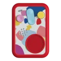 FABA+ Patapum Protective Case Red – Silicone Accessory