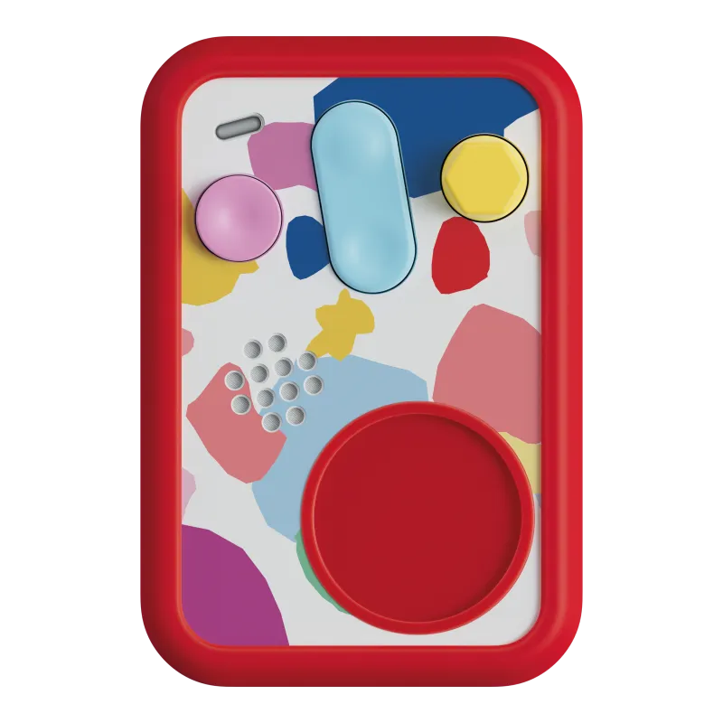 FABA+ Patapum Protective Case Red – Silicone Accessory