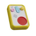 Coque de protection Patapum jaune FABA+ - Accessoire silicone durable