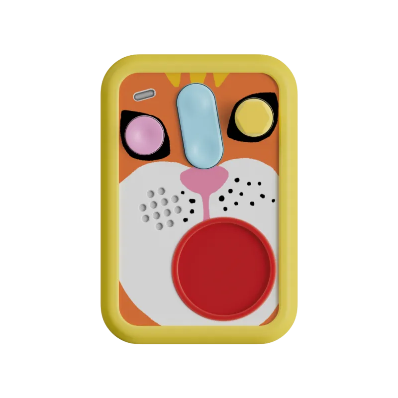 FABA+ Patapum Protective Case Yellow - Silicone Accessory