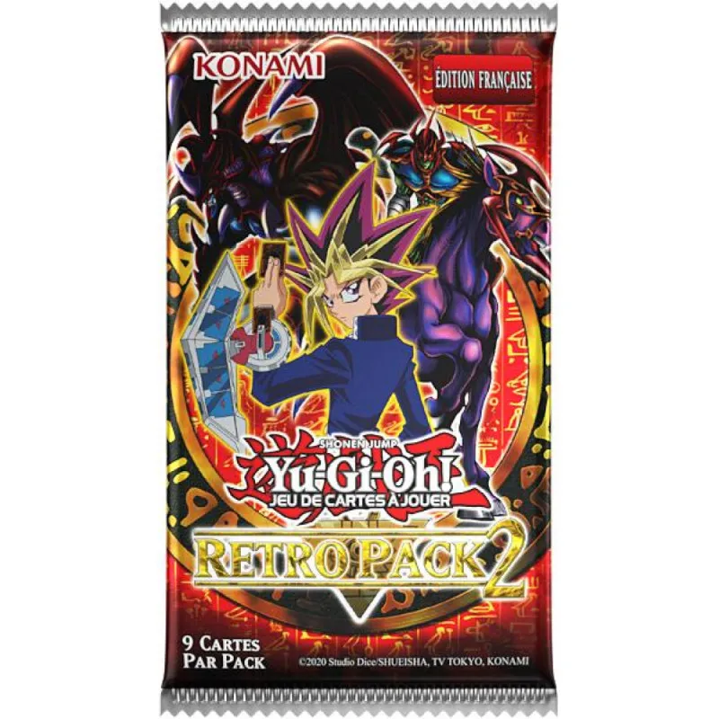 Booster Yu-Gi-Oh! Retro Pack 2 FR – 9 cartes